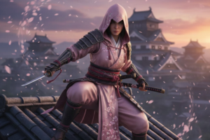 how to get pink petal kosode armor naoe