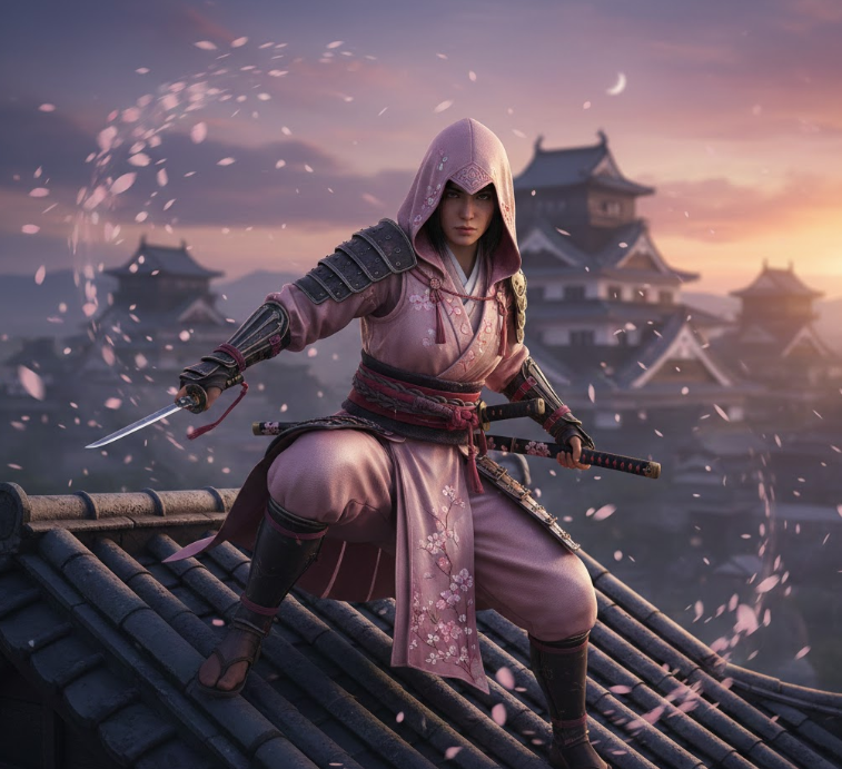 how to get pink petal kosode armor naoe