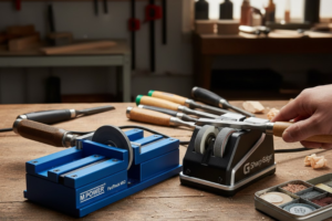 m power fasttrack mk2 vs g sharp edge chisel sharpener