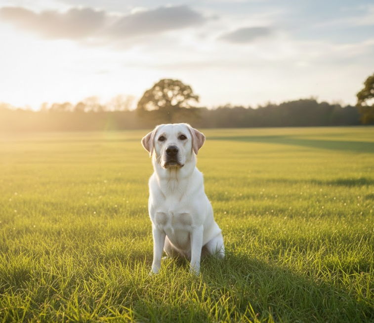 white lab
