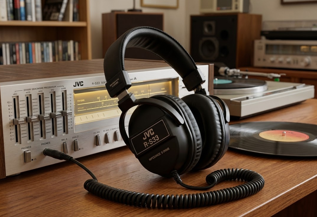 jvc r-s33 ohms headphones