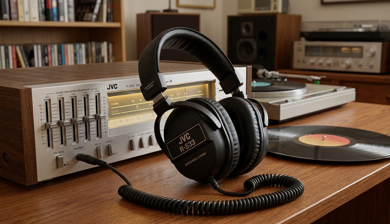 jvc r-s33 ohms headphones