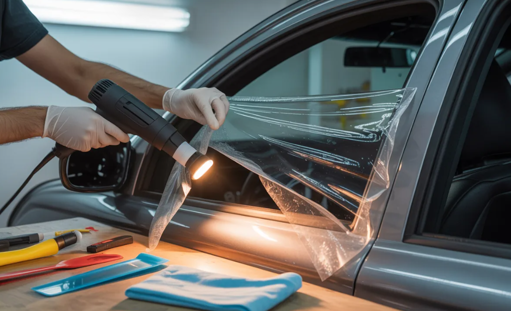 how do i remove window tint from my car windows