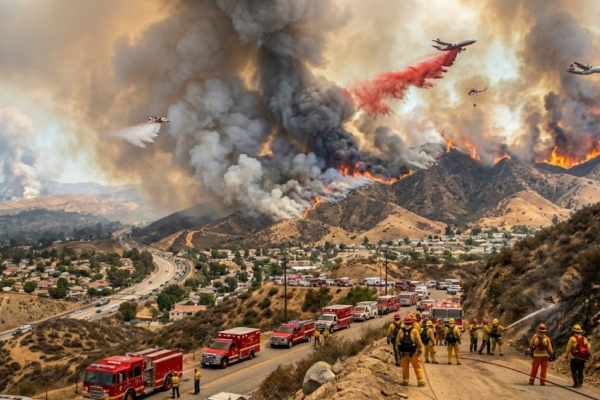 santa clarita fire