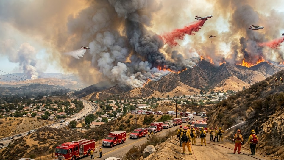 santa clarita fire